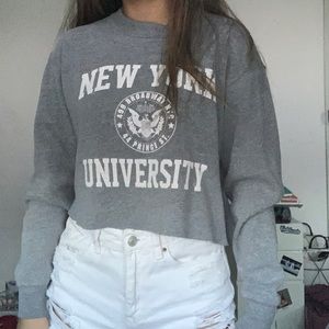 brandy melville gray sweater